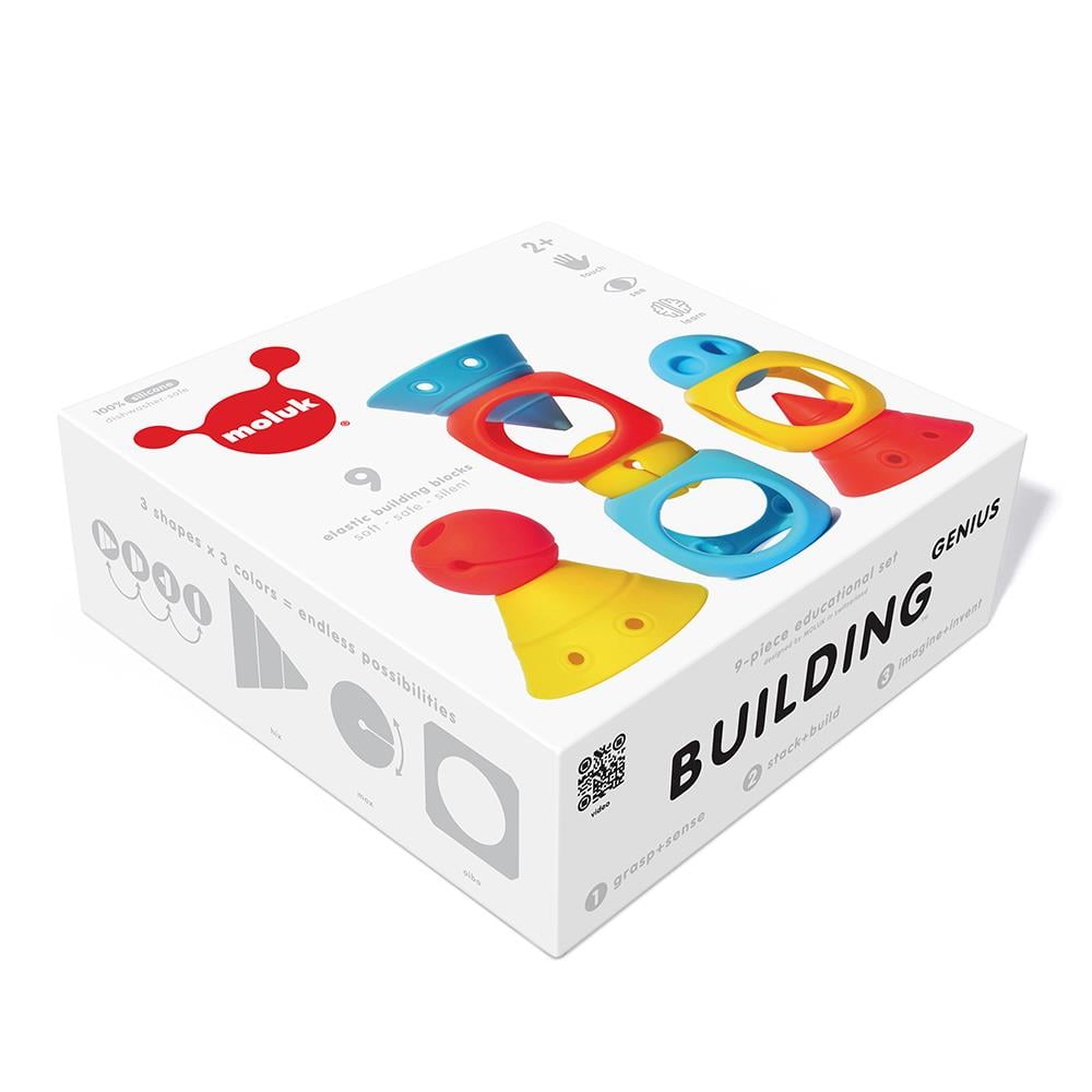 Building Genius Primary Blue-Red-Yellow Çocuk Kitapları Uzmanı - Children's Books Expert