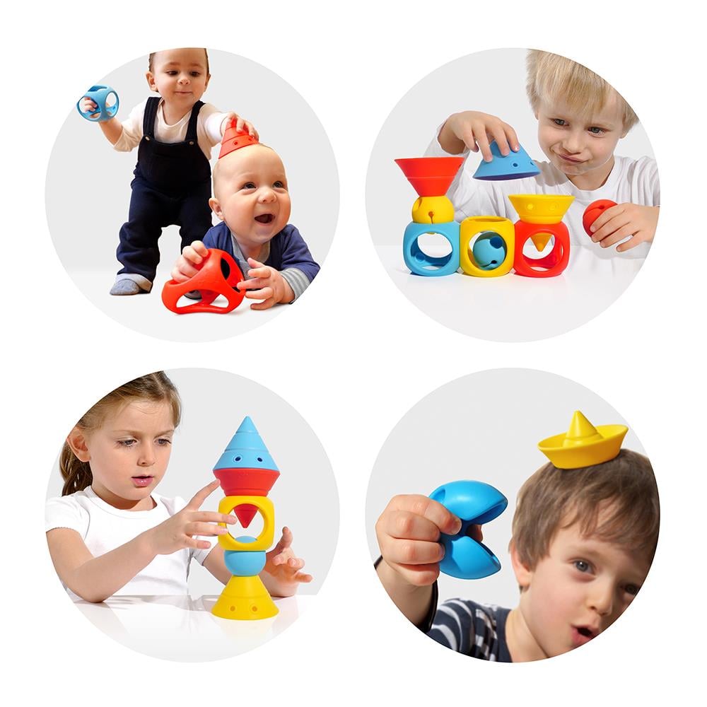 Building Genius Primary Blue-Red-Yellow Çocuk Kitapları Uzmanı - Children's Books Expert