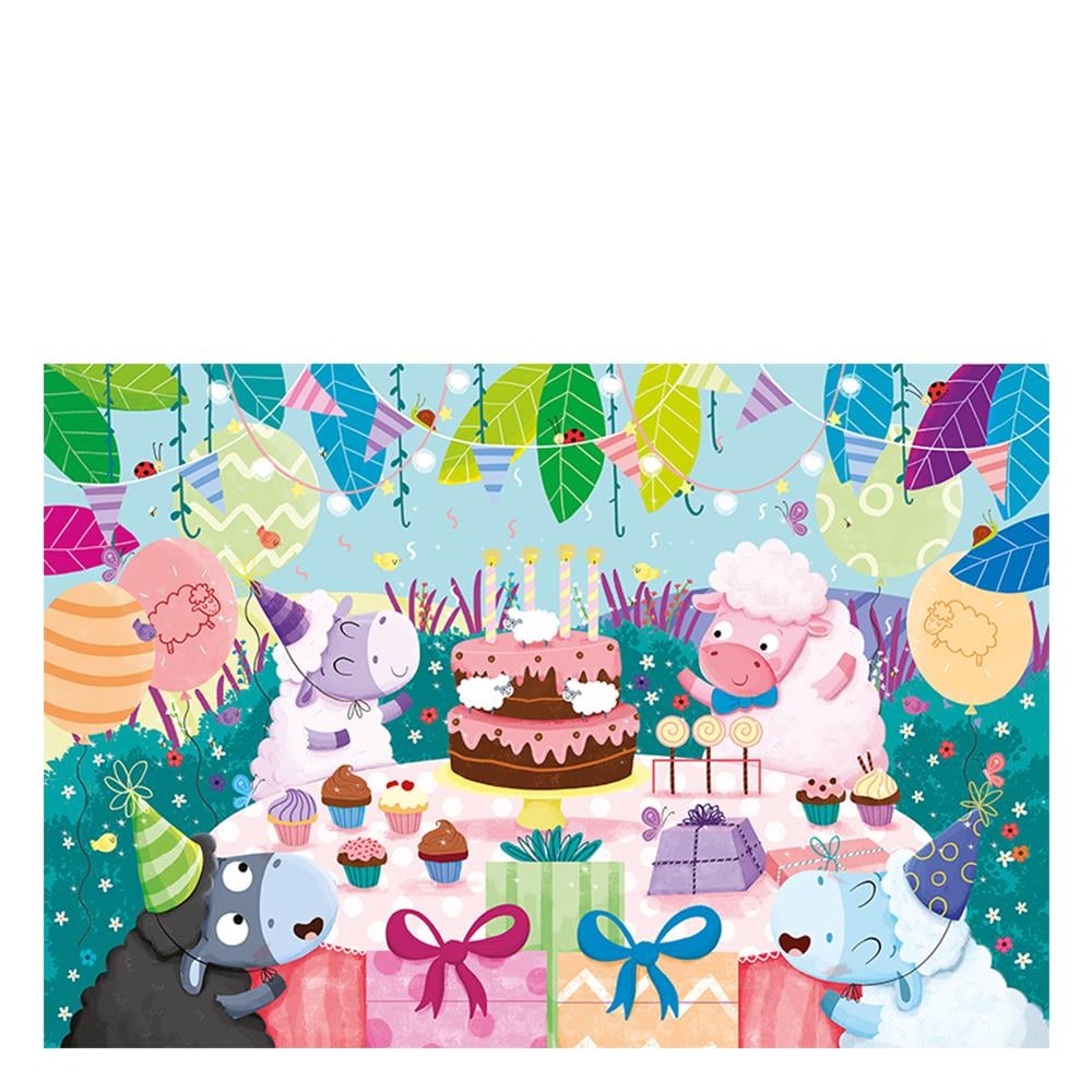Buon Compleanno - Happy Birthday - Giant Puzzle Çocuk Kitapları Uzmanı - Children's Books Expert