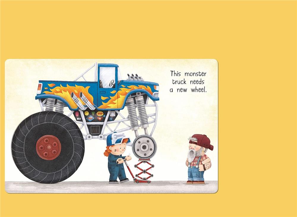 Busy Day - Mechanic Çocuk Kitapları Uzmanı - Children's Books Expert