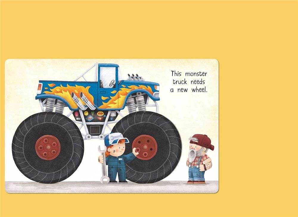 Busy Day - Mechanic Çocuk Kitapları Uzmanı - Children's Books Expert