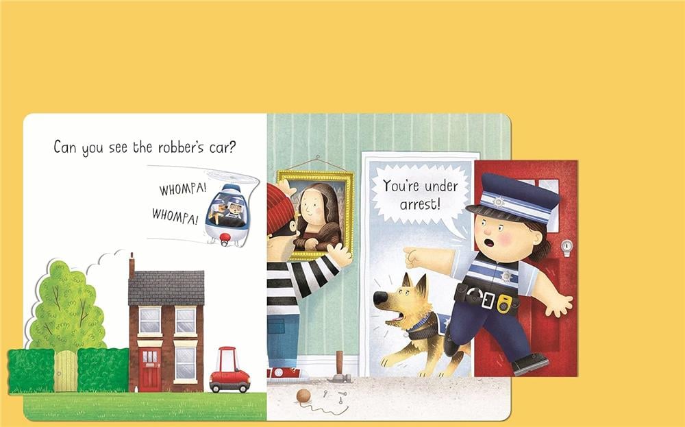 Busy Day - Police Officer Çocuk Kitapları Uzmanı - Children's Books Expert