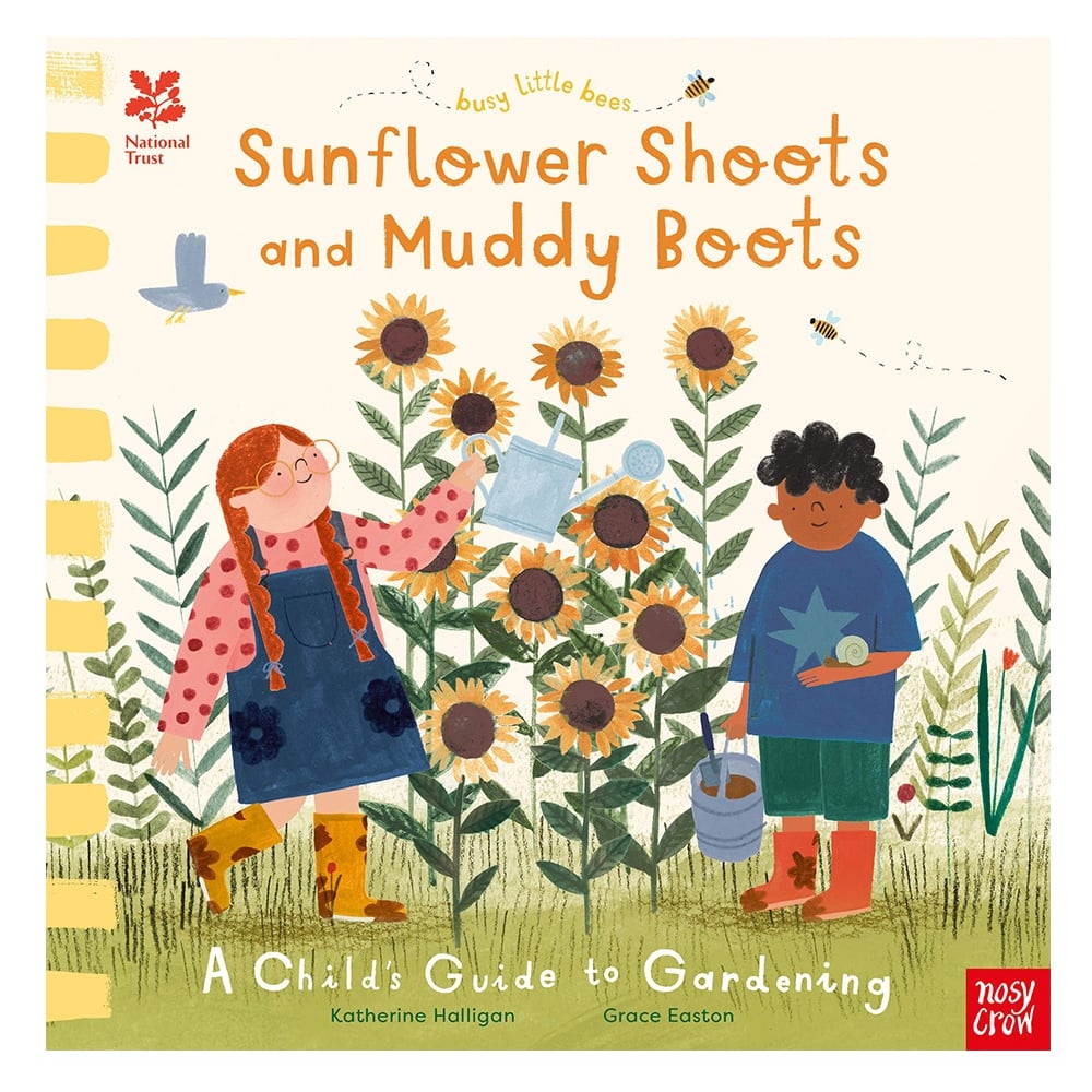 BUSY LITTLE BEES - SUNFLOWER SHOOTS AND MUDDY BOOTS Çocuk Kitapları Uzmanı - Children's Books Expert