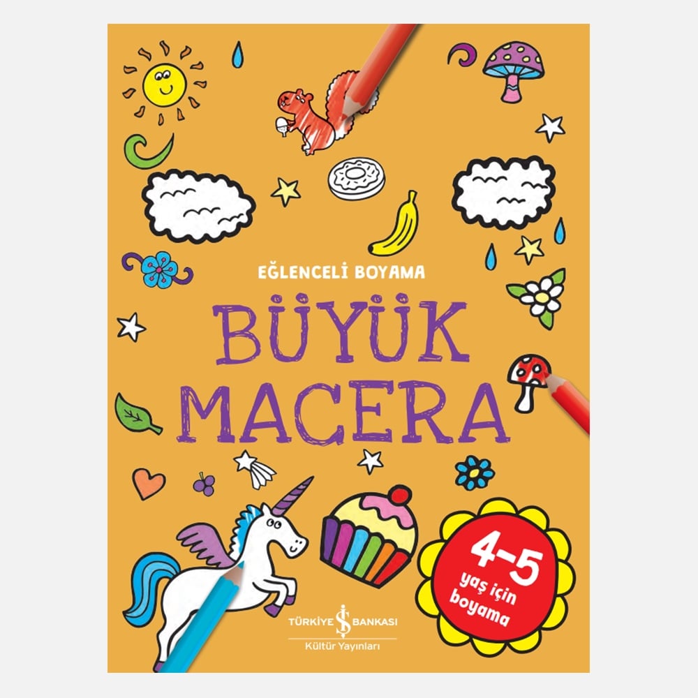 BÜYÜK MACERA - EĞLENCELİ BOYAMA Çocuk Kitapları Uzmanı - Children's Books Expert