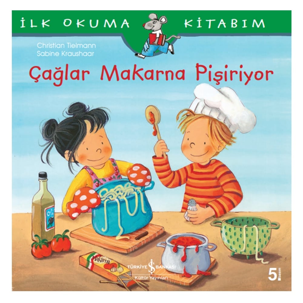ÇAĞLAR MAKARNA PİŞİRİYOR Çocuk Kitapları Uzmanı - Children's Books Expert