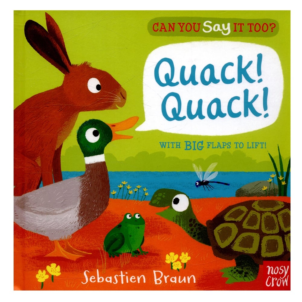 CAN YOU SAY IT TOO? QUACK! QUACK! Çocuk Kitapları Uzmanı - Children's Books Expert