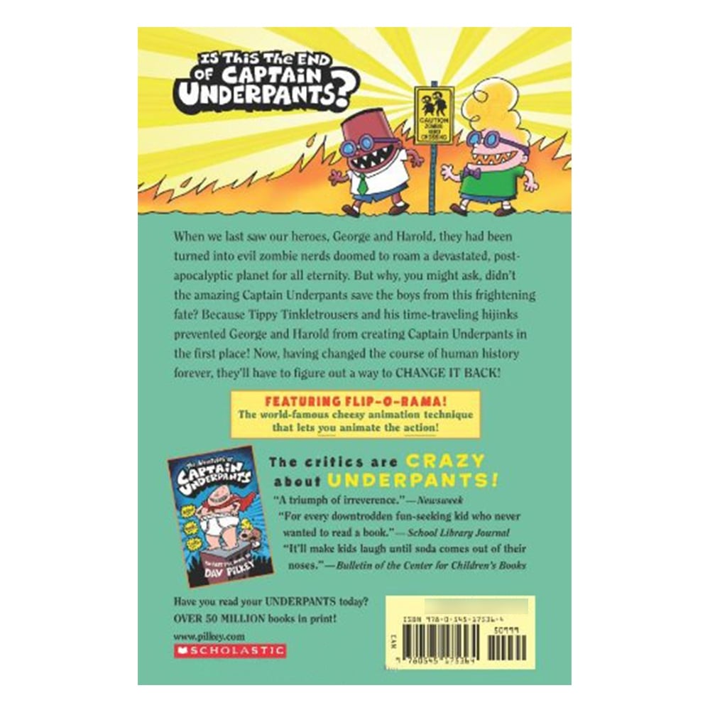 CAPTAIN UNDERPANTS (10) AND THE REVOLTING REVENGE OF THE RADIOACTIVE ROBO-BOXERS Çocuk Kitapları Uzmanı - Children's Books Expert