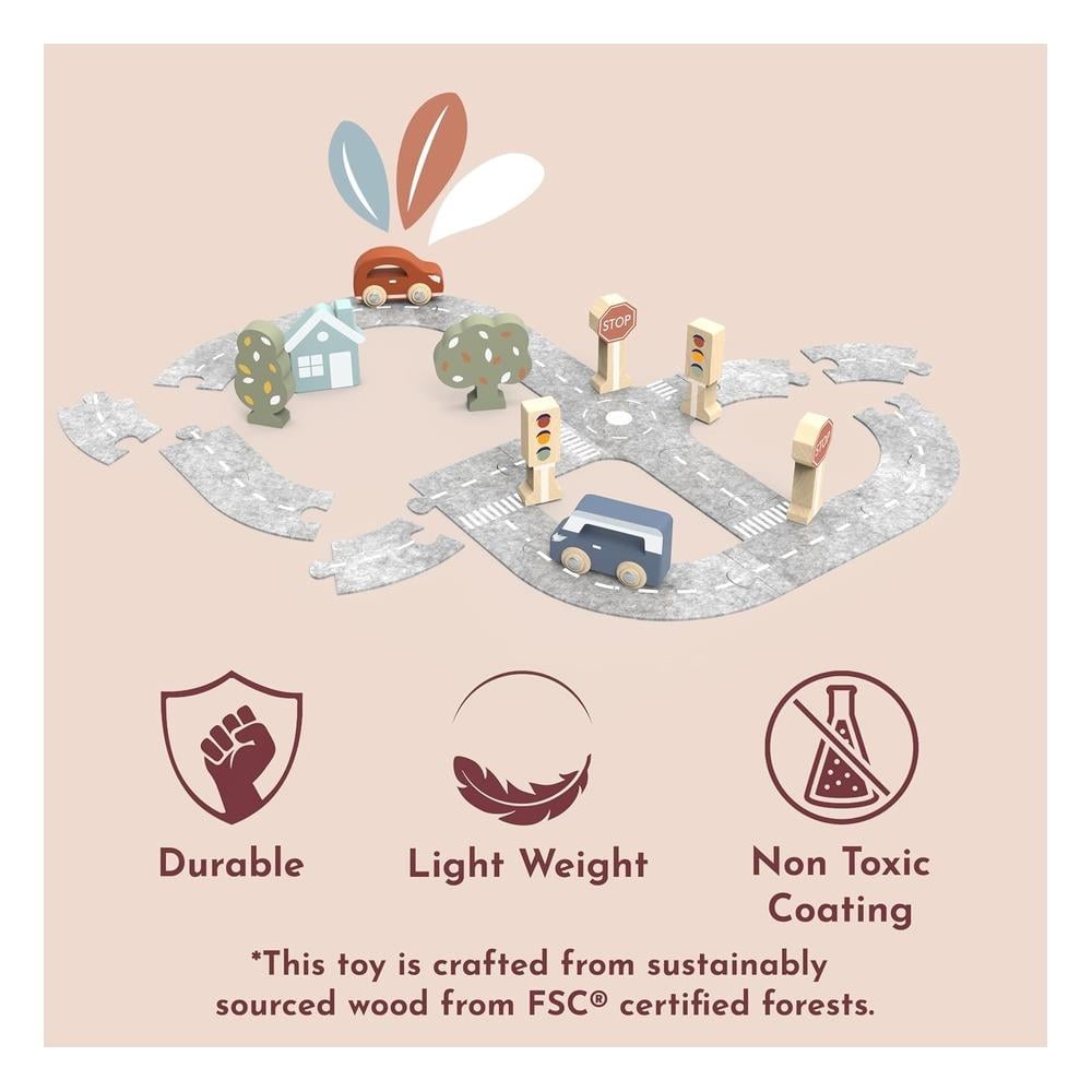 Car Track Puzzle Çocuk Kitapları Uzmanı - Children's Books Expert