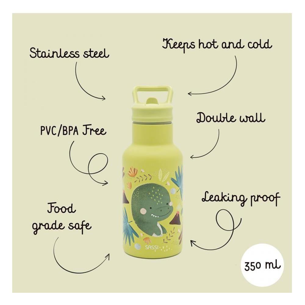 Çelik Termos - Güçlü Dinozor Çocuk Kitapları Uzmanı - Children's Books Expert