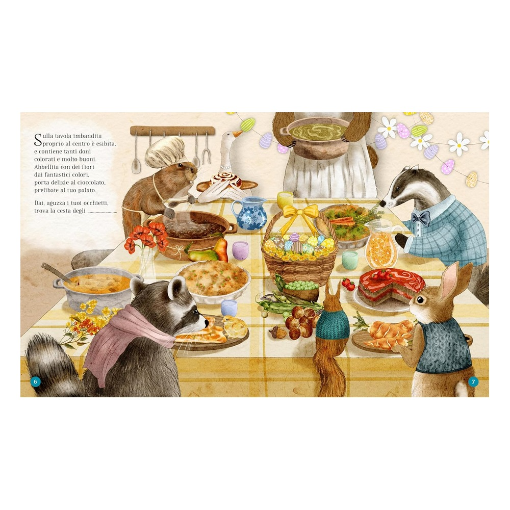 Cerca E Trova - Pasqua Nel Bosco Çocuk Kitapları Uzmanı - Children's Books Expert