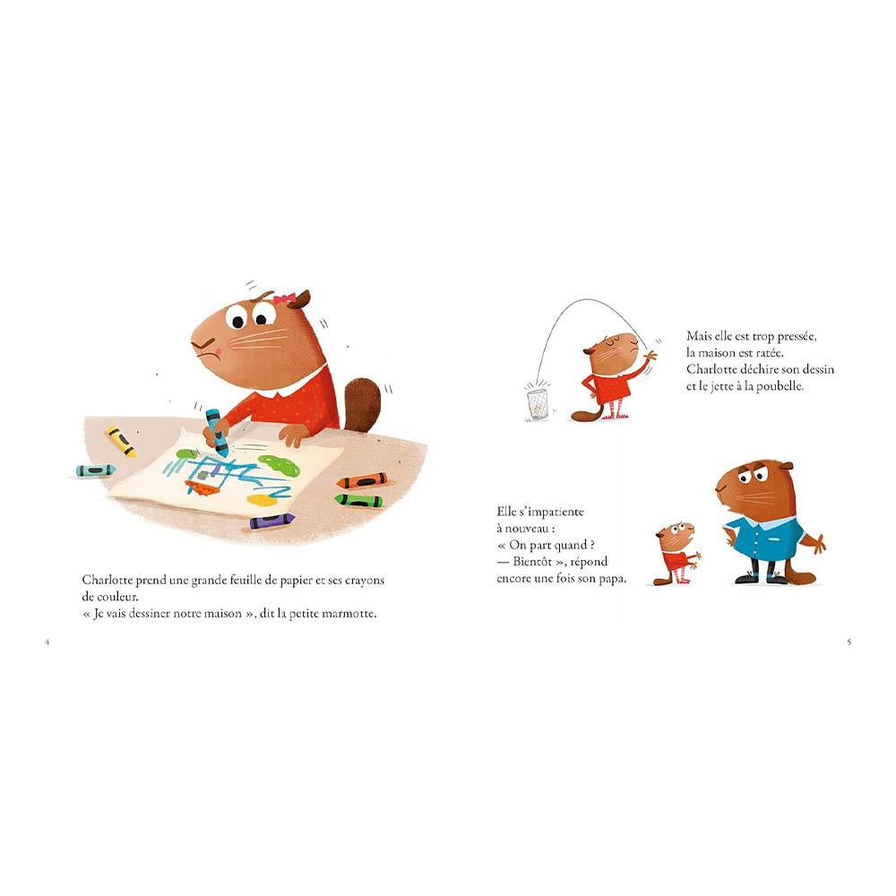 Charlotte La Marmotte A La Bougeotte Çocuk Kitapları Uzmanı - Children's Books Expert