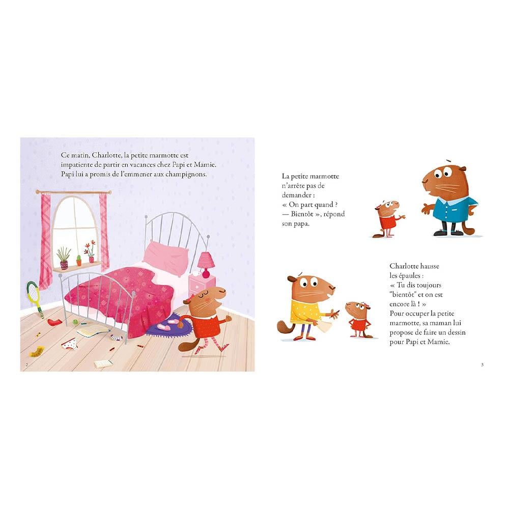Charlotte La Marmotte A La Bougeotte Çocuk Kitapları Uzmanı - Children's Books Expert
