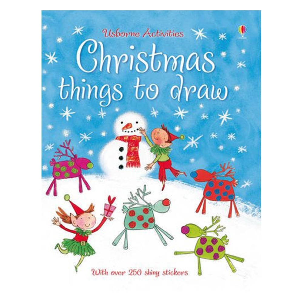 CHRISTMAS THINGS TO DRAW Çocuk Kitapları Uzmanı - Children's Books Expert
