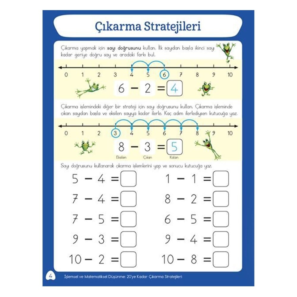 ÇIKARMA ETKİNLİK KİTABI - ZİHİNDEN EĞLENCELİ Çocuk Kitapları Uzmanı - Children's Books Expert