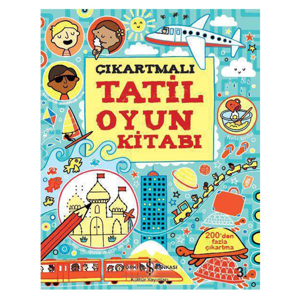 ÇIKARTMALI TATİL OYUN KİTABI Çocuk Kitapları Uzmanı - Children's Books Expert