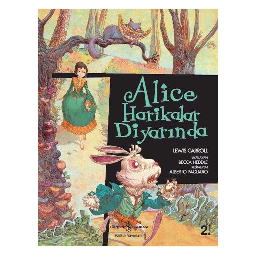 ÇİZGİLERLE KLASİKLER DİZİSİ-ALICE HARİKALAR DİYARINDA Çocuk Kitapları Uzmanı - Children's Books Expert