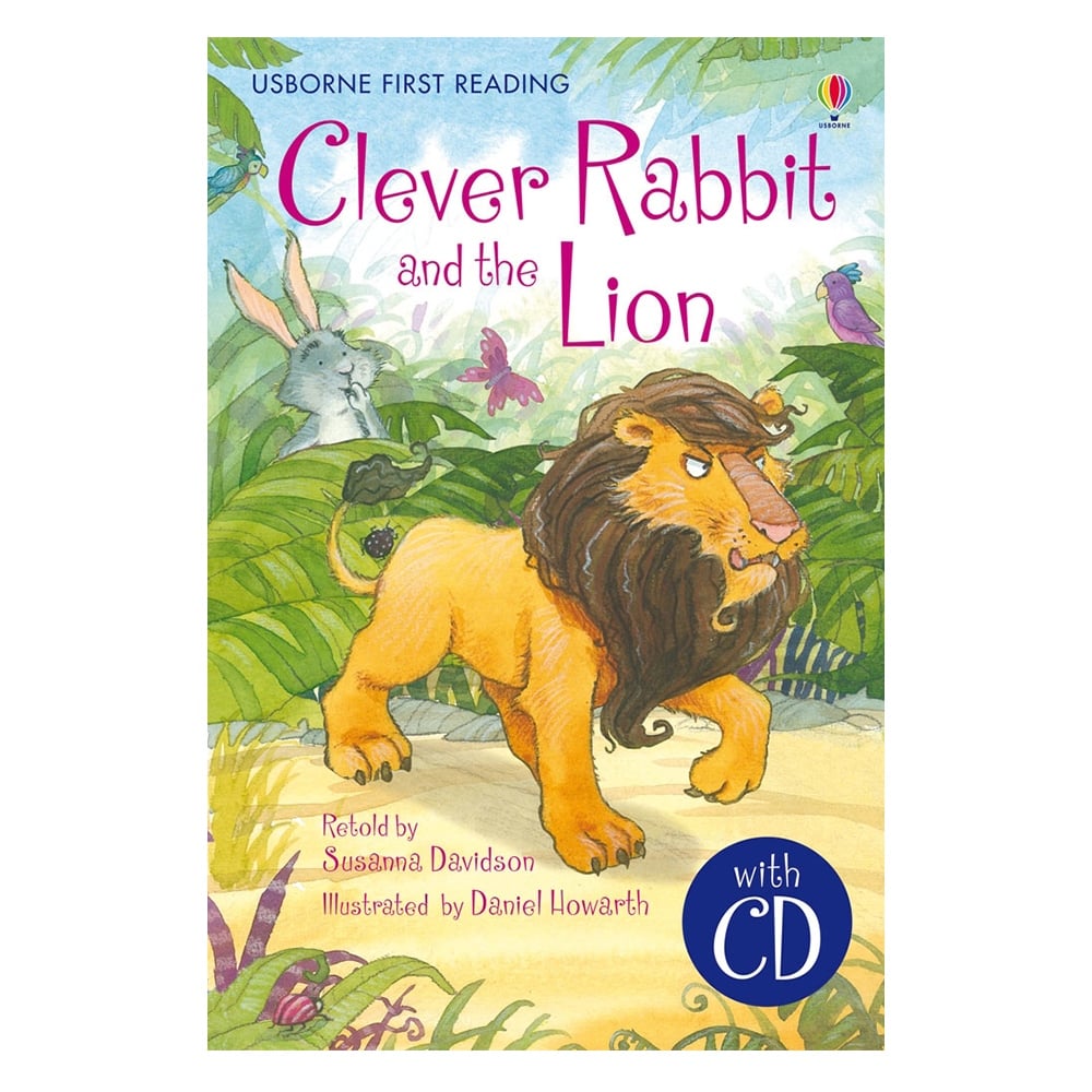 CLEVER RABBIT AND THE LION + CD #yenigelenler Çocuk Kitapları Uzmanı - Children's Books Expert