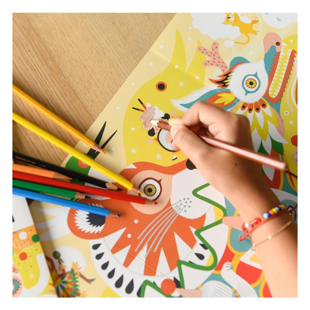 COLORING CARNIVAL - COLORING POSTERS Çocuk Kitapları Uzmanı - Children's Books Expert