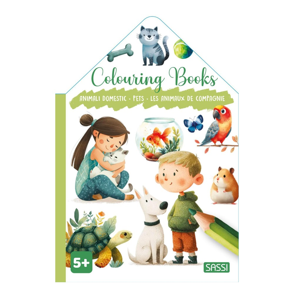 Colourıng Books Shaped - Pets Çocuk Kitapları Uzmanı - Children's Books Expert