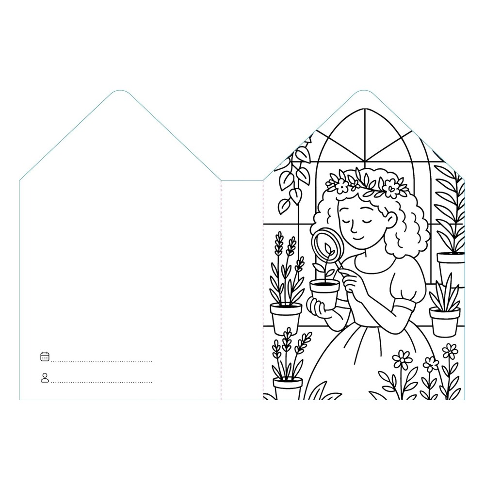 Colourıng Books Shaped - Princesses Çocuk Kitapları Uzmanı - Children's Books Expert