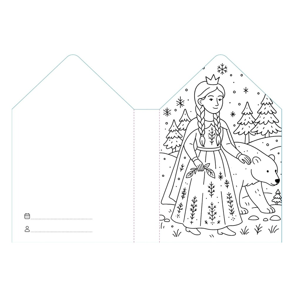 Colourıng Books Shaped - Princesses Çocuk Kitapları Uzmanı - Children's Books Expert