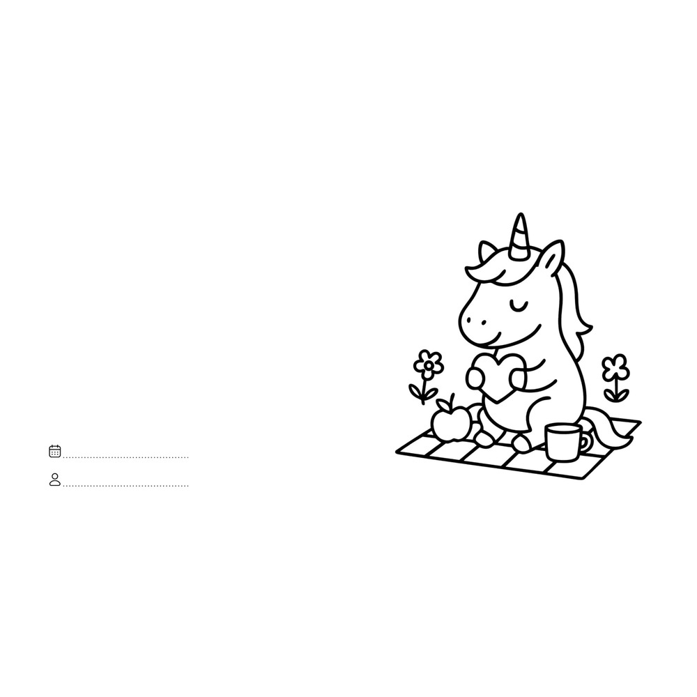 Colourıng Books Square - Unicorns Çocuk Kitapları Uzmanı - Children's Books Expert