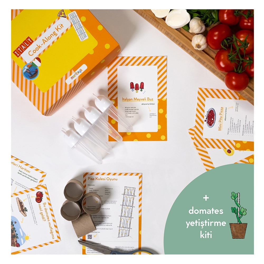 COOK - ALONG KIT ITALY Çocuk Kitapları Uzmanı - Children's Books Expert