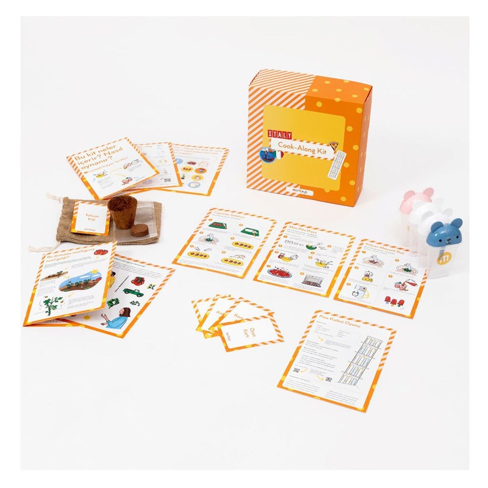 COOK - ALONG KIT ITALY Çocuk Kitapları Uzmanı - Children's Books Expert