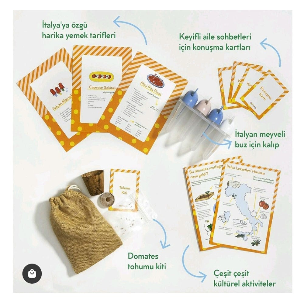 COOK - ALONG KIT ITALY Çocuk Kitapları Uzmanı - Children's Books Expert