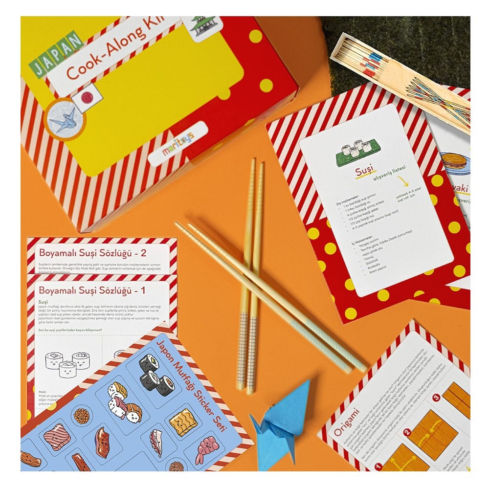 COOK - ALONG KIT JAPAN Çocuk Kitapları Uzmanı - Children's Books Expert