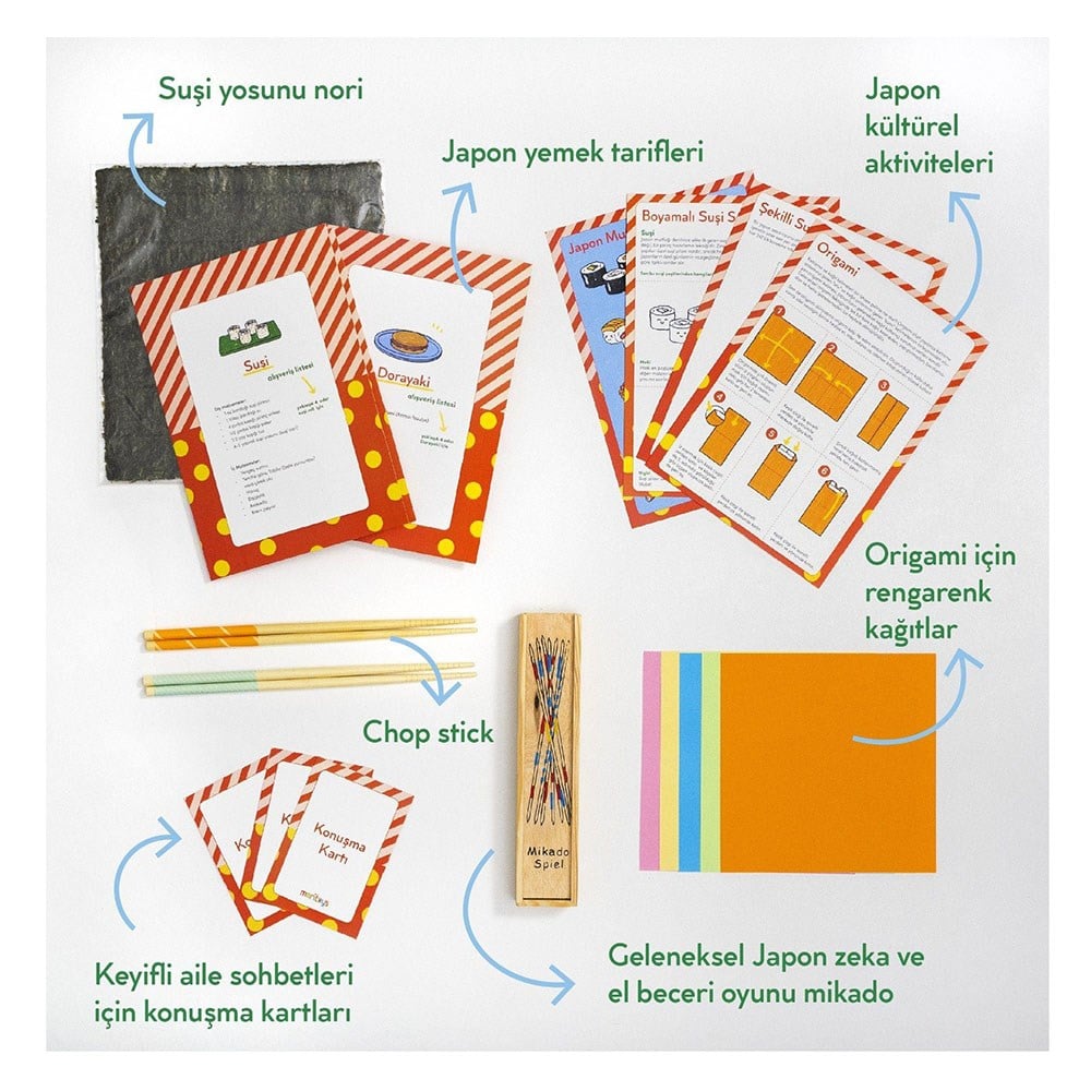 COOK - ALONG KIT JAPAN Çocuk Kitapları Uzmanı - Children's Books Expert