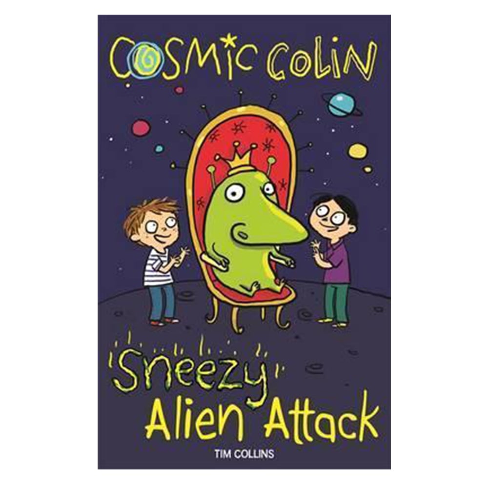 COSMIC COLIN - SNEEZY ALIEN ATTACK Çocuk Kitapları Uzmanı - Children's Books Expert