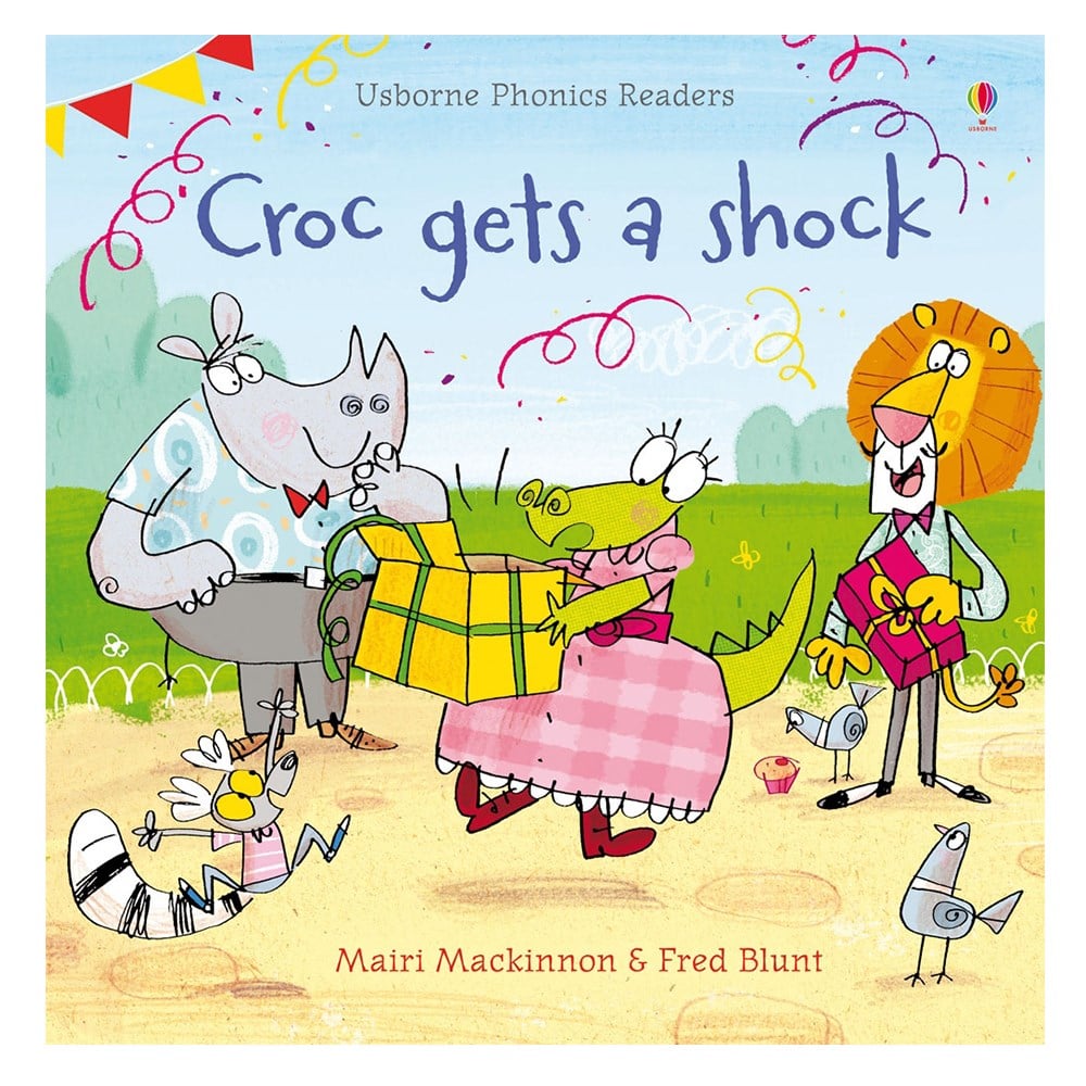 CROC GETS A SHOCK Çocuk Kitapları Uzmanı - Children's Books Expert