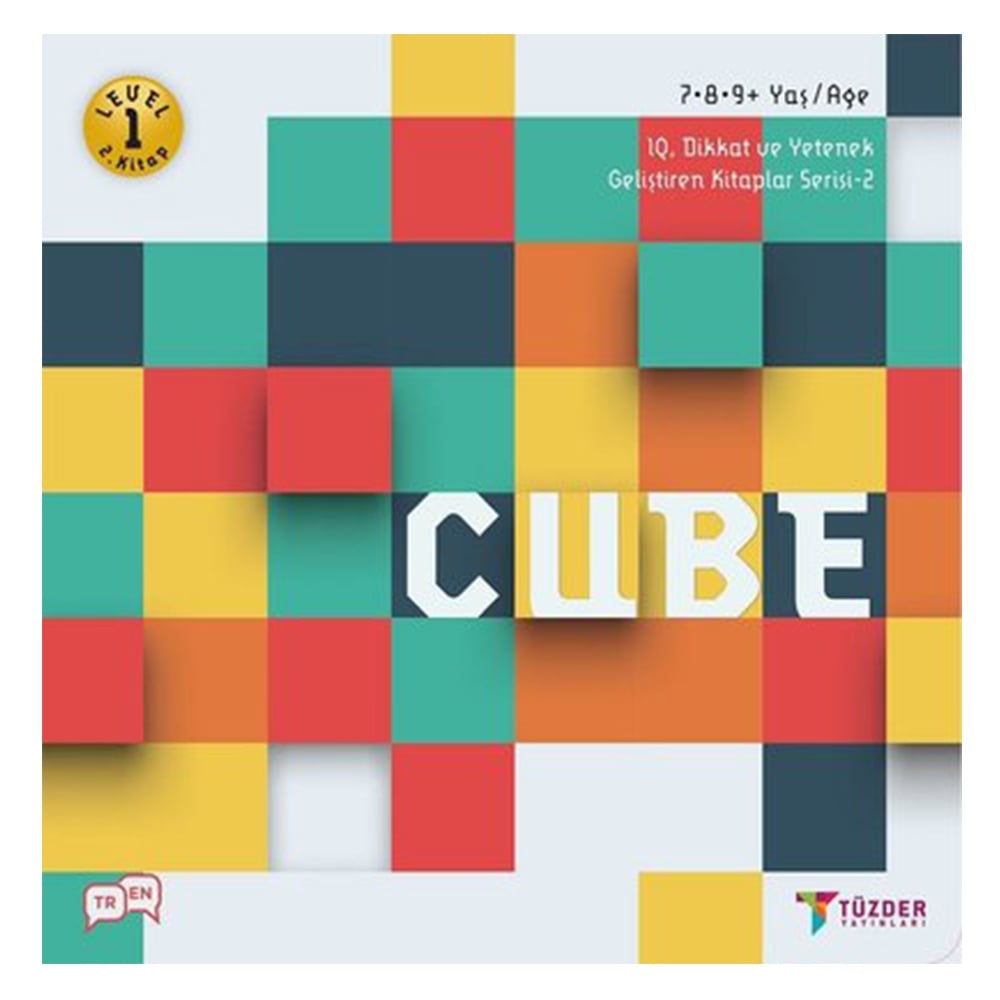 CUBE-LEVEL 1-2.KİTAP-IQ VE YETENEK SERİSİ-İLKOKUL Çocuk Kitapları Uzmanı - Children's Books Expert