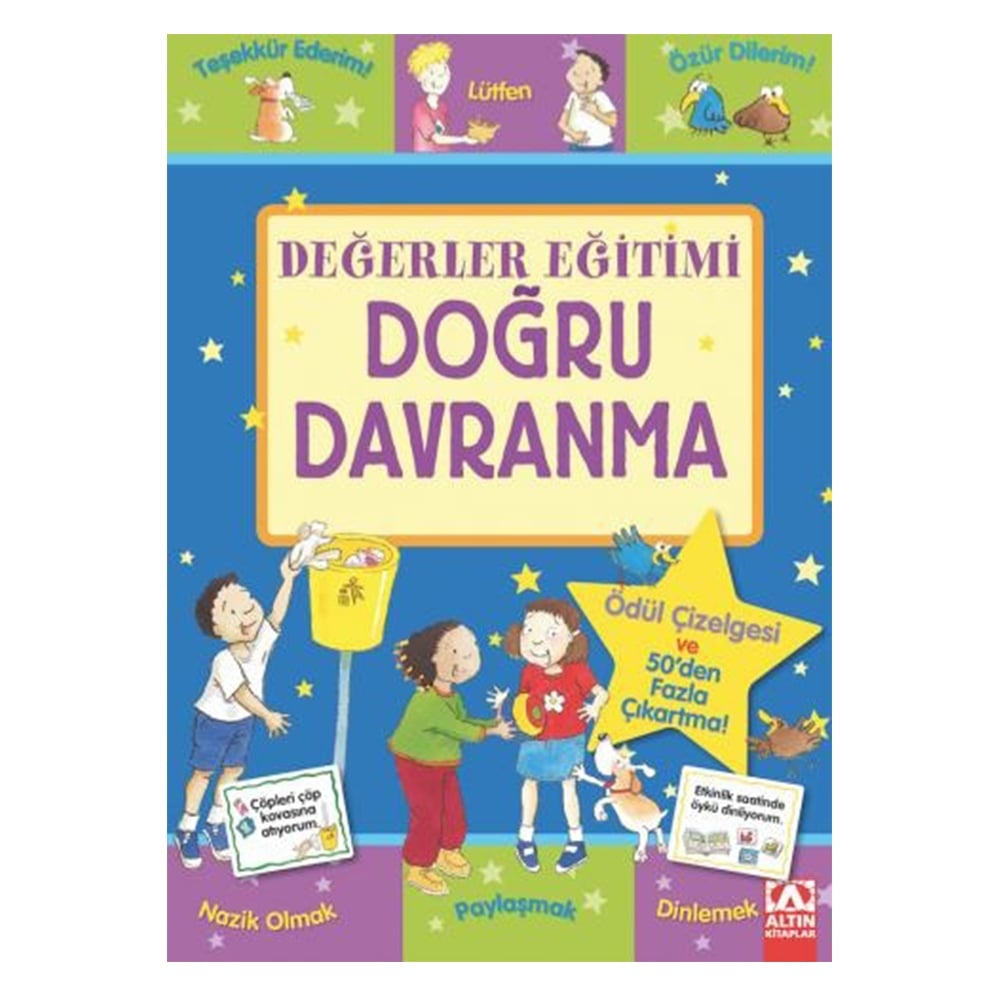 DEĞERLER EĞİTİMİ-DOĞRU DAVRANMA Çocuk Kitapları Uzmanı - Children's Books Expert