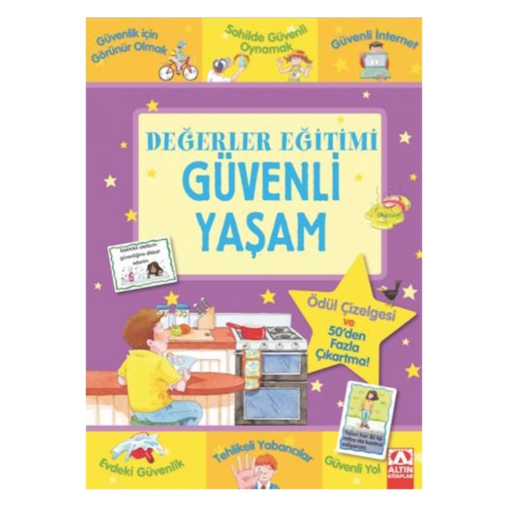 DEĞERLER EĞİTİMİ-GÜVENLİ YAŞAM Çocuk Kitapları Uzmanı - Children's Books Expert