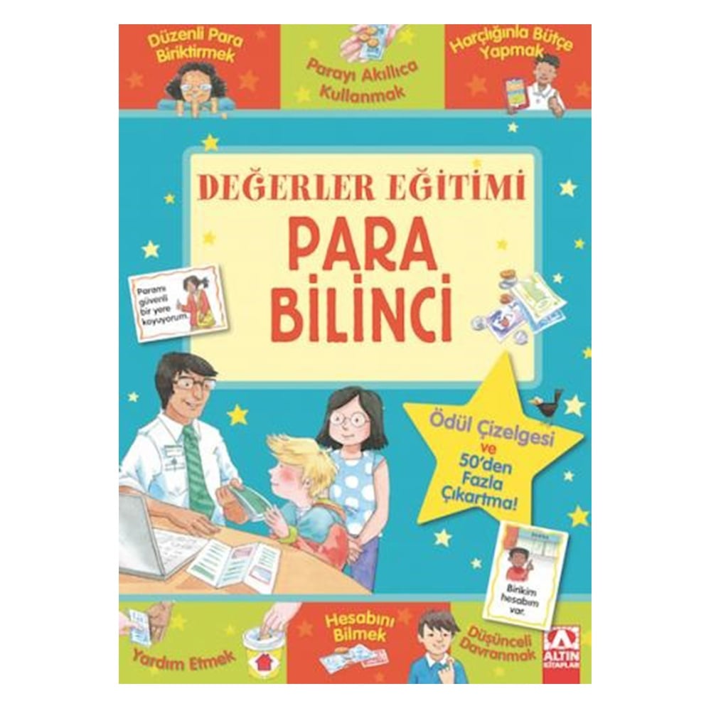 DEĞERLER EĞİTİMİ-PARA BİLİNCİ Çocuk Kitapları Uzmanı - Children's Books Expert