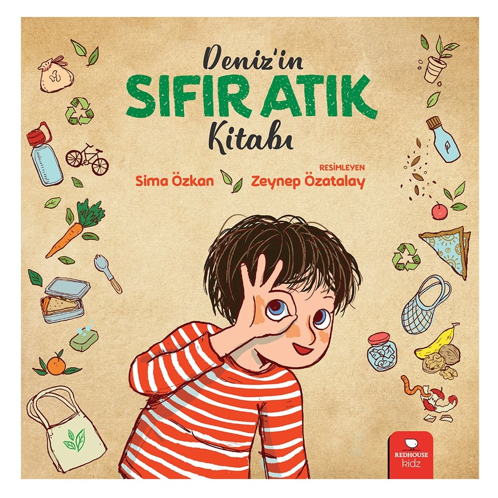 DENİZ'İN SIFIR ATIK KİTABI Çocuk Kitapları Uzmanı - Children's Books Expert