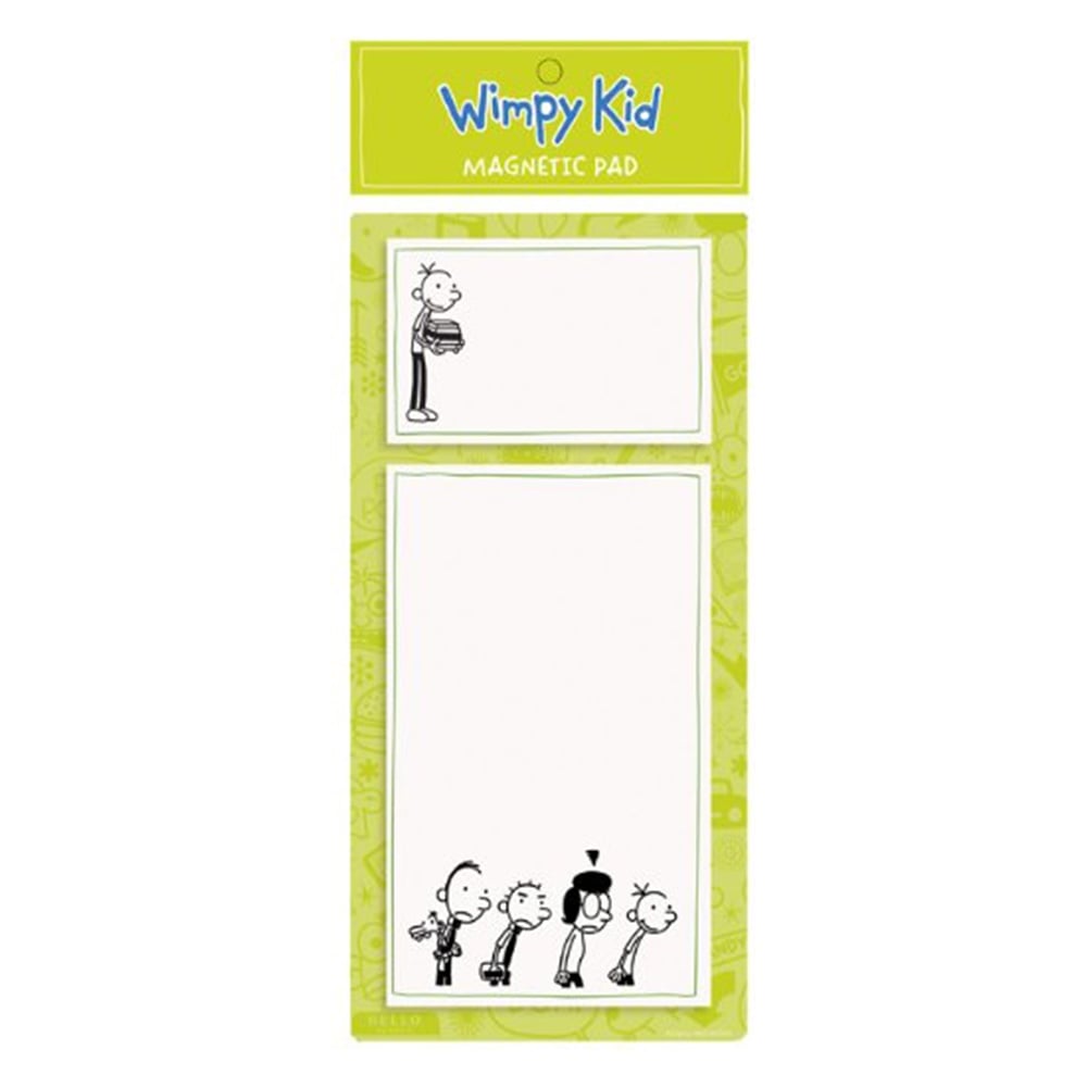 DIARY OF A WIMPY KID LIME MAGNETIC PAD Çocuk Kitapları Uzmanı - Children's Books Expert