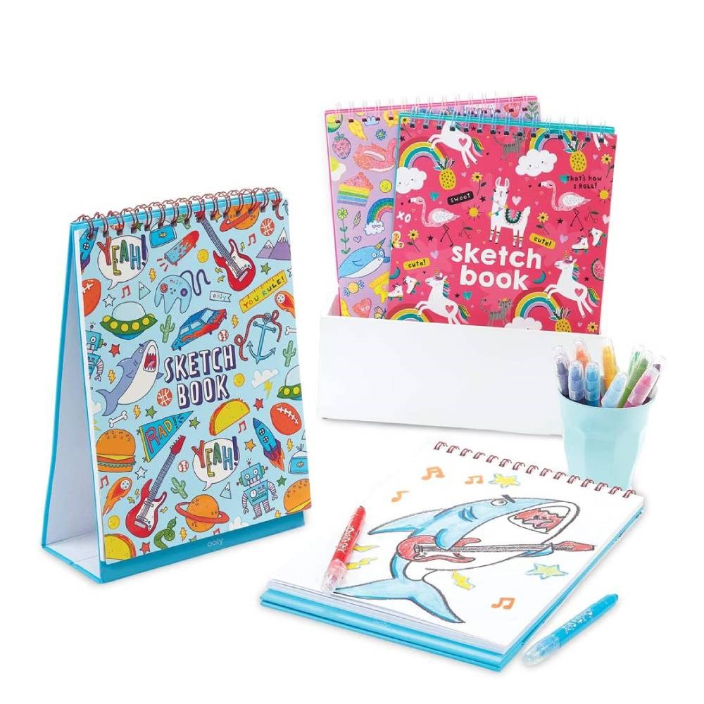 DİK DURAN TELLİ RESİM DEFTERİ - AWESOME DOODLES Çocuk Kitapları Uzmanı - Children's Books Expert