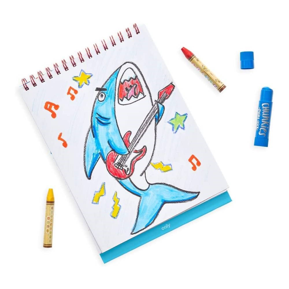 DİK DURAN TELLİ RESİM DEFTERİ - AWESOME DOODLES Çocuk Kitapları Uzmanı - Children's Books Expert