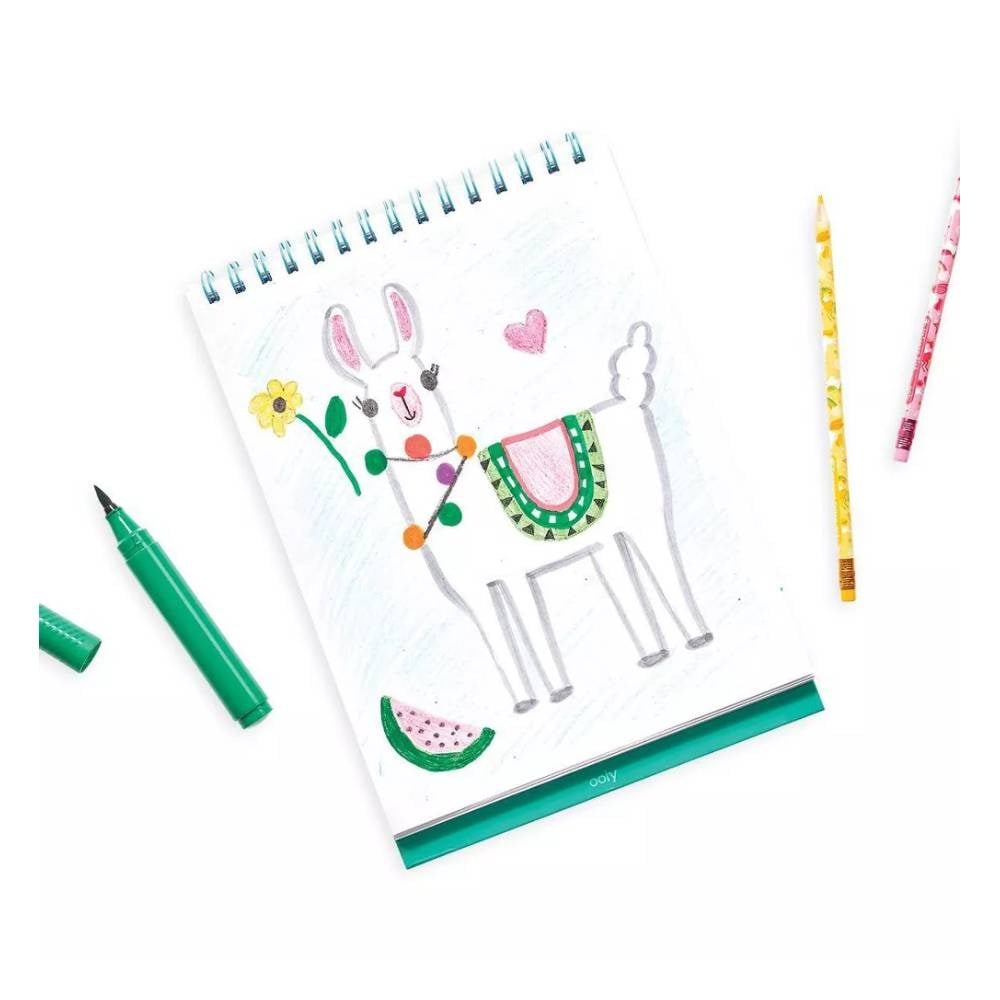 DİK DURAN TELLİ RESİM DEFTERİ - FUNTASTIC FRIENDS Çocuk Kitapları Uzmanı - Children's Books Expert