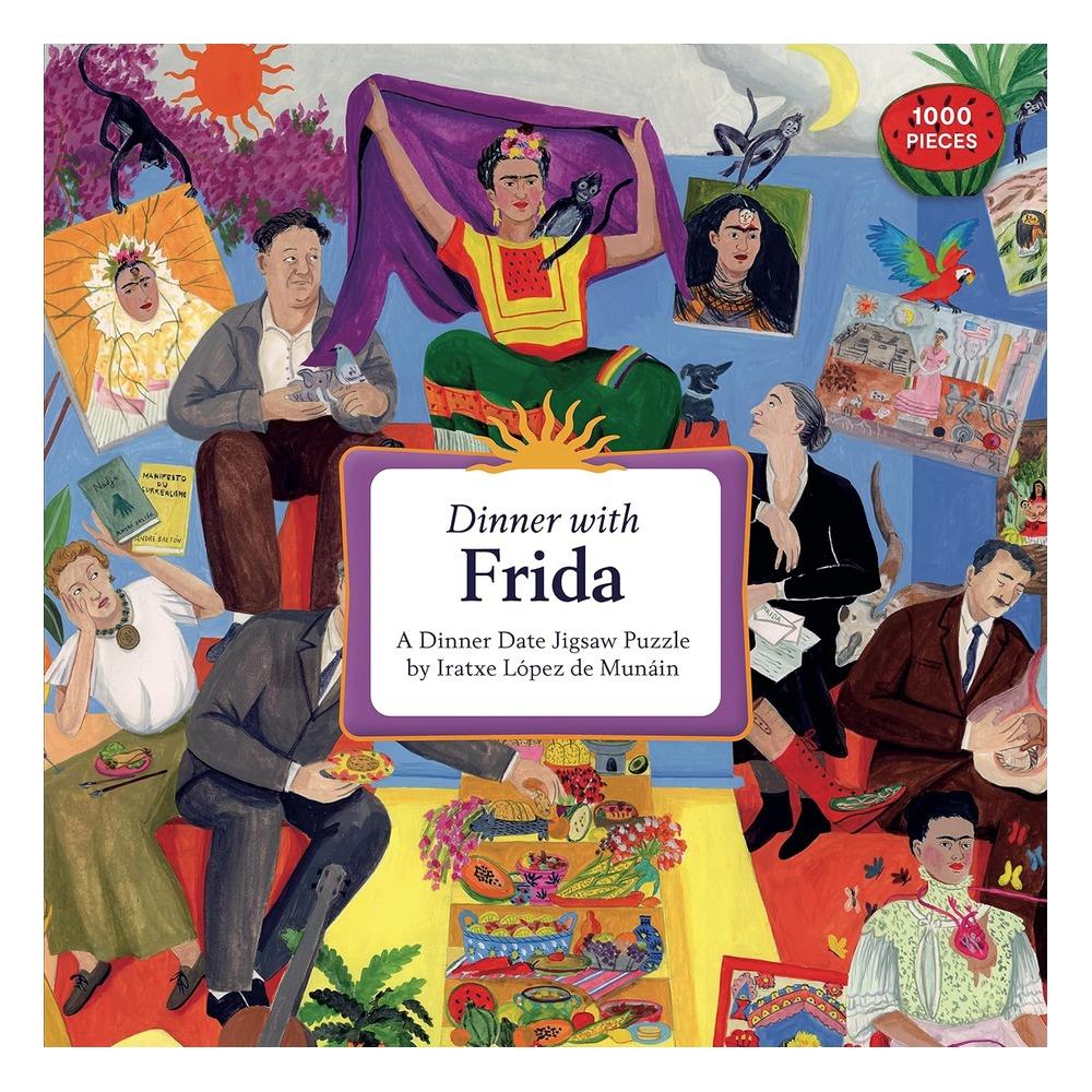Dinner with Frida - 1000pcs Classic Jigsaw Çocuk Kitapları Uzmanı - Children's Books Expert