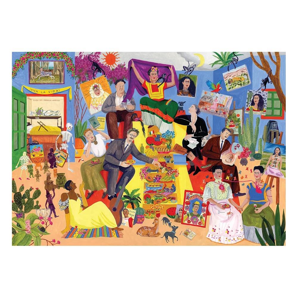 Dinner with Frida - 1000pcs Classic Jigsaw Çocuk Kitapları Uzmanı - Children's Books Expert