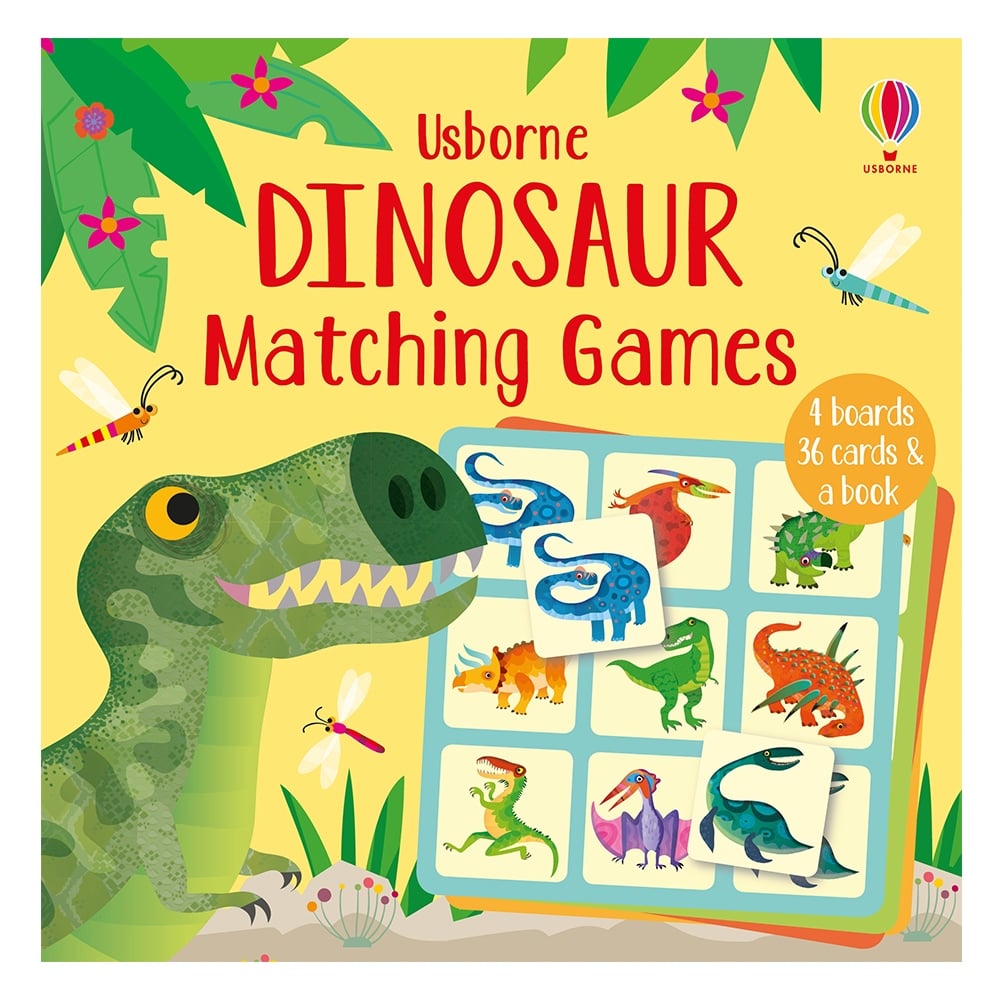 DINOSAUR MATCHING GAMES Çocuk Kitapları Uzmanı - Children's Books Expert