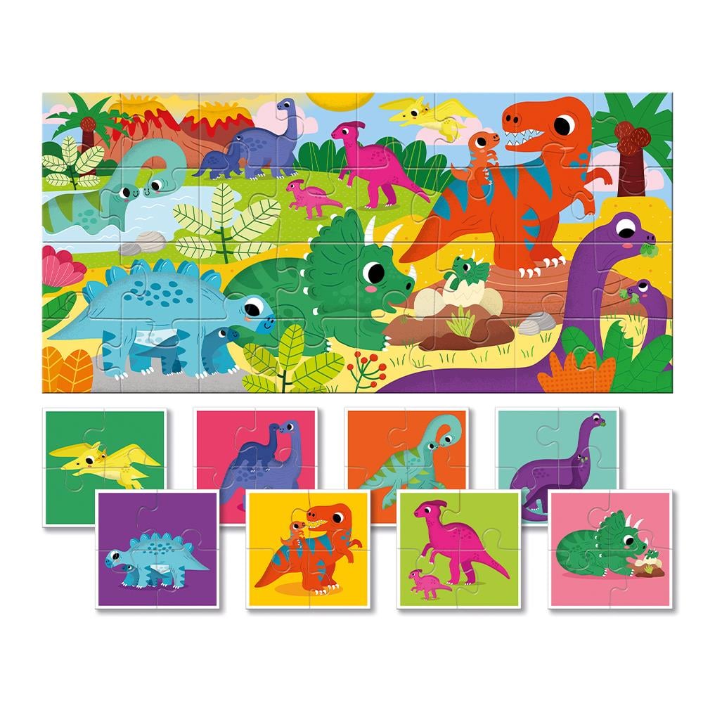 Dinosauri - Dinosaurs - Baby Puzzle Collection Çocuk Kitapları Uzmanı - Children's Books Expert