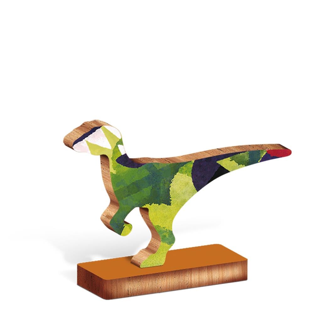 Dinosauri - Dinosaurs - Woody Puzzle Çocuk Kitapları Uzmanı - Children's Books Expert