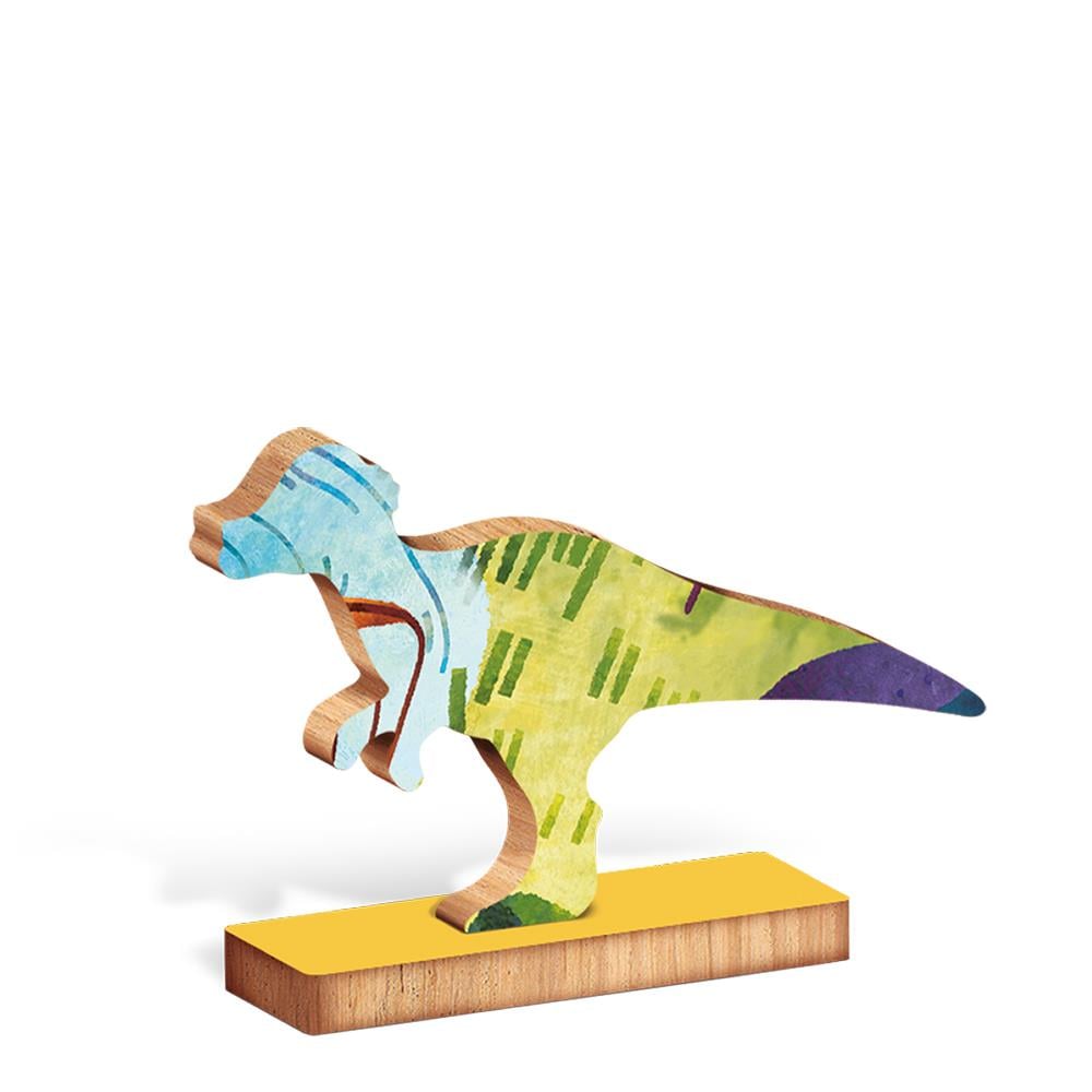 Dinosauri - Dinosaurs - Woody Puzzle Çocuk Kitapları Uzmanı - Children's Books Expert