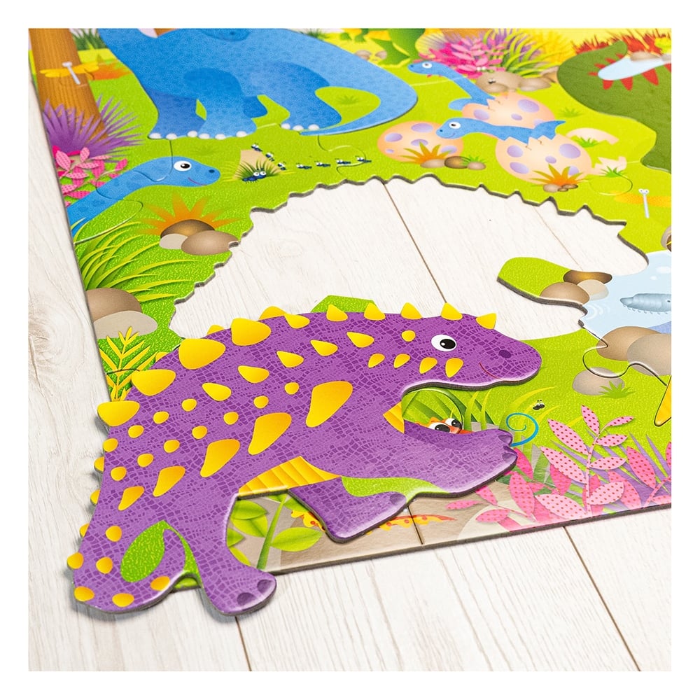 DINOSAURS - GIANT FLOOR PUZZLE Çocuk Kitapları Uzmanı - Children's Books Expert