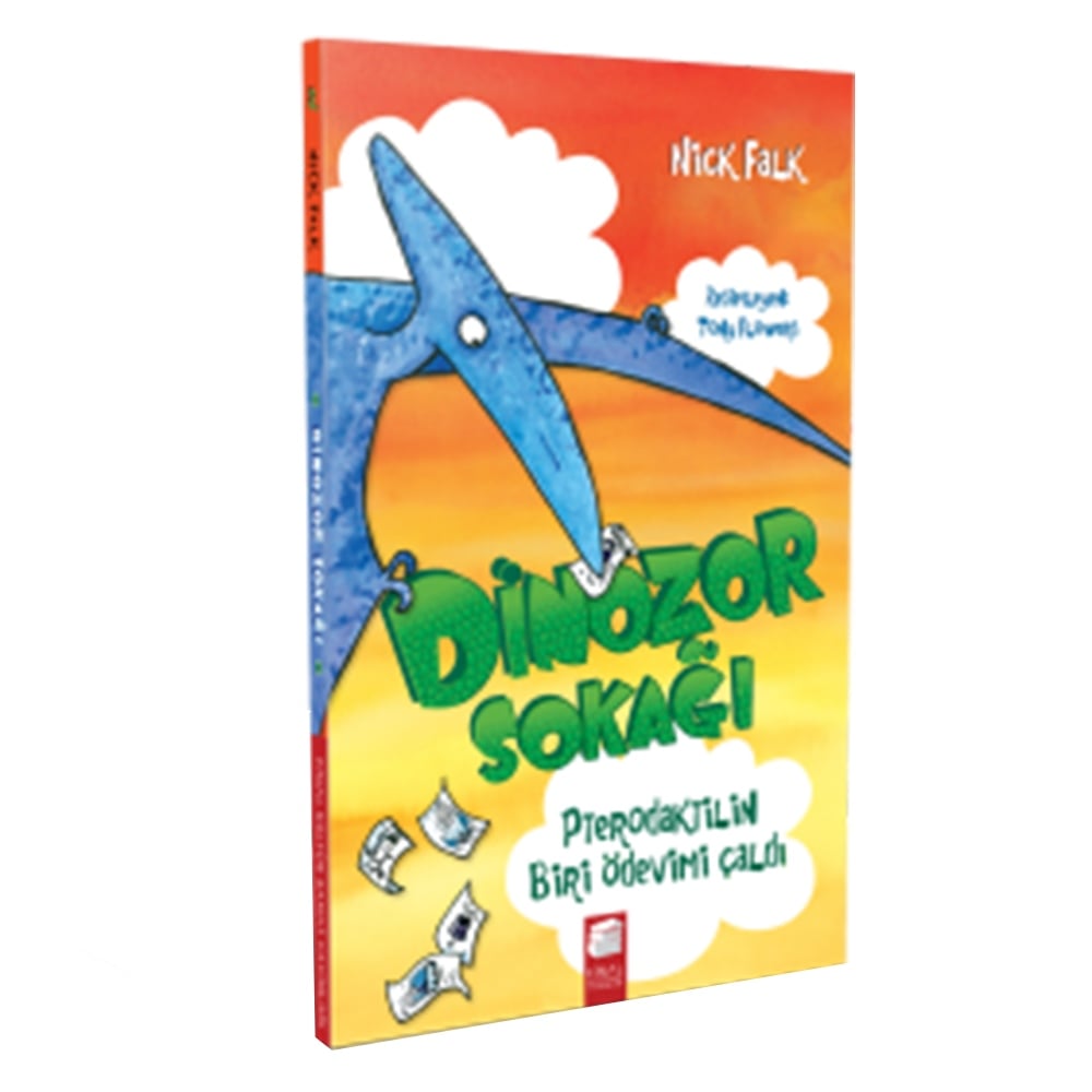 DİNOZOR SOKAĞI-PTERODAKTİLİN BİRİ ÖDEVİMİ ÇALDI! Çocuk Kitapları Uzmanı - Children's Books Expert